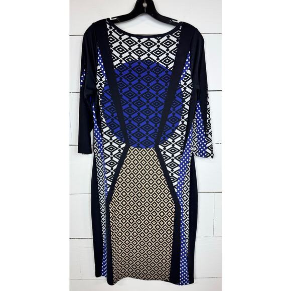 Monroe & Main 3/4 Sleeve Dress Women's Size Medium - Picture 2 of 3